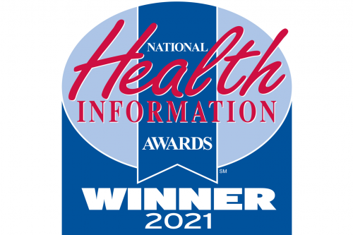 2021 National Health Information Awards Winner Logo