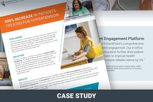 500% Increase in Patients Treated for Hypertension: CASE STUDY