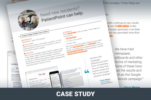 Need new residents? PatientPoint can help.