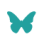 Icon of a butterfly